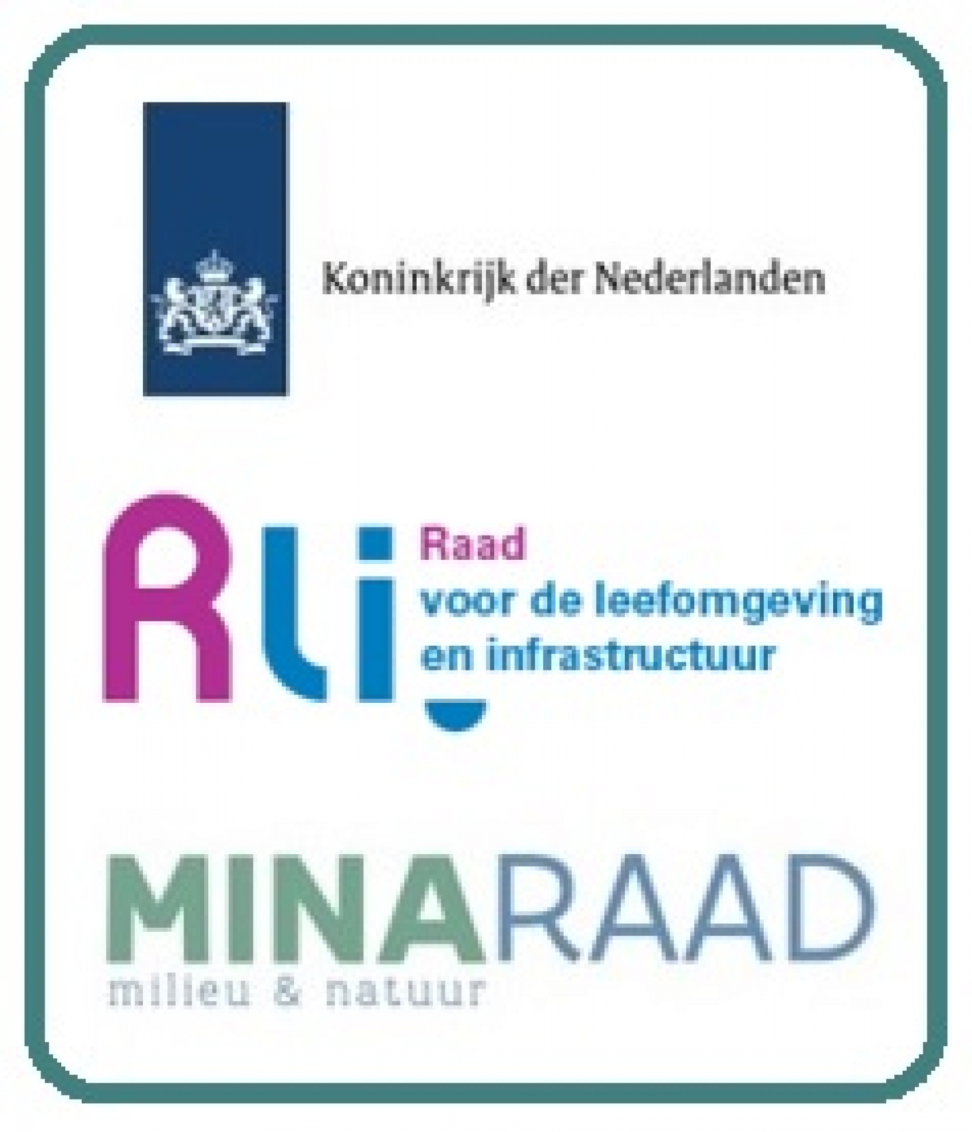 drie logo's: Minaraad Rli en de NL-ambassade in Belgie